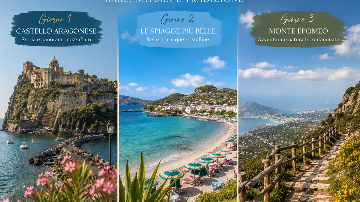 Itinerario Ischia 3 giorni: cosa vedere nel weekend perfetto